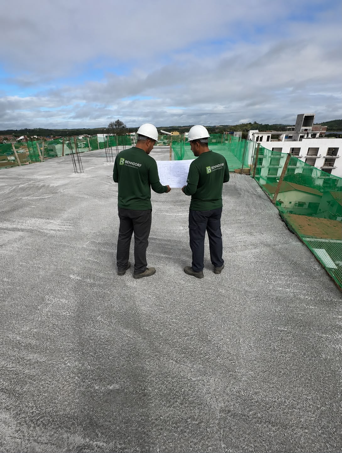 Construção residencial de alto padrão